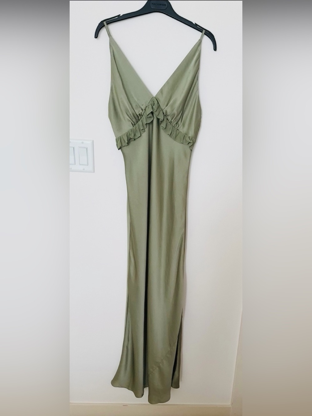 Reformation Madrigal Satin Dress - Picture 3 of 5